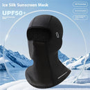 BENGGUO UPF50+ Ice Silk UV Protection Quick-drying Breathable Full Face Mask Spring Summer Comfy Sun Protection Neck Gaiter for Outdoor MTB Motorcycle Riding