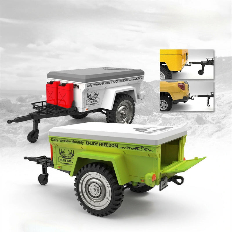 HG TRASPED HG4-54 Trailer Accessories for SUZUKI JIMNY HG4-53 1/16 RC Cars Vehicles Models Parts