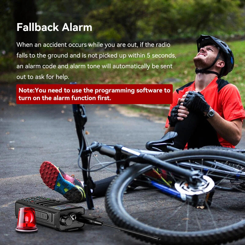 Baofeng UV-16H PRO Walkie Talkie GPS Multi-Band Wireless Copy Frequency AM FM FallbackAlarm IP67 Waterproof Type-C Rechargeable 2-Way Radio