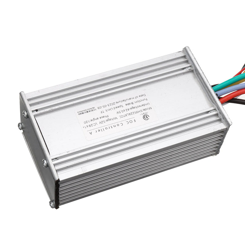 ANGWATT Scooter JingBo 52V 28A FOC Sine Wave Electric Scooter Controller For ANGWATT C1 F1 ZERO Halo Knight 52V E-Scooter MS668/TF100 5 Pin Display