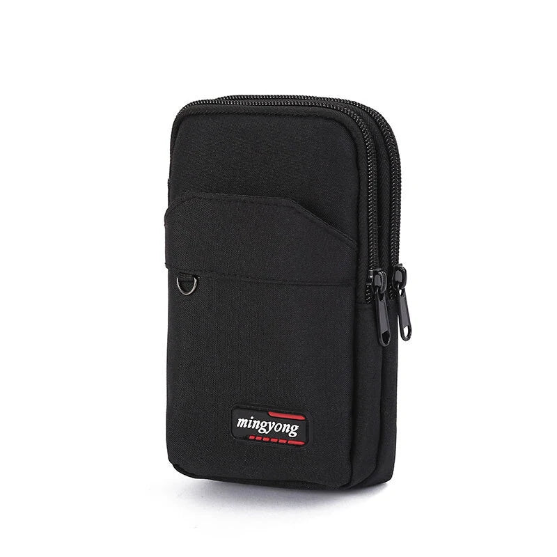 Nylon Tactical Bag Outdoor Molle Waist Fanny Pack Men Phone Pouch Camping Tactical Waist Bag EDC Gear Purses