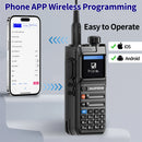 BAOFENG AR26 Walkie Talkie GPS Real-Time Positioning Voice Recording 10W Output 1000 Channels NOAA Weather Reception EU Plug