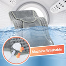 TENGOO Electric Heating Pad for Waist Back Neck Shoulders, Heated Cushion Waist Belt with 4 Timers & 9 Heating Setting, Comfortable Warm