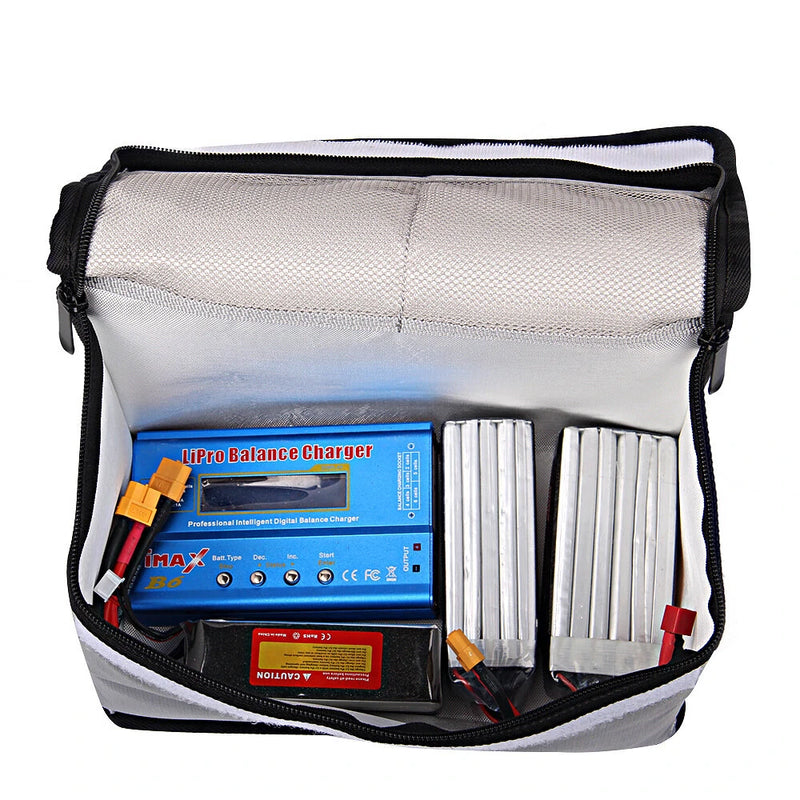 Multifunctional Explosion-proof Safety Storage Bag for RC Lipo Battery Charger 26x18x13cm