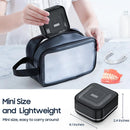 Portable Ultrasonic UV Cleaning Machine Mini Ultrasonic Braces Cleaning Machine UV Invisible Denture Cleaner 42,000Hz Deep Cleaning