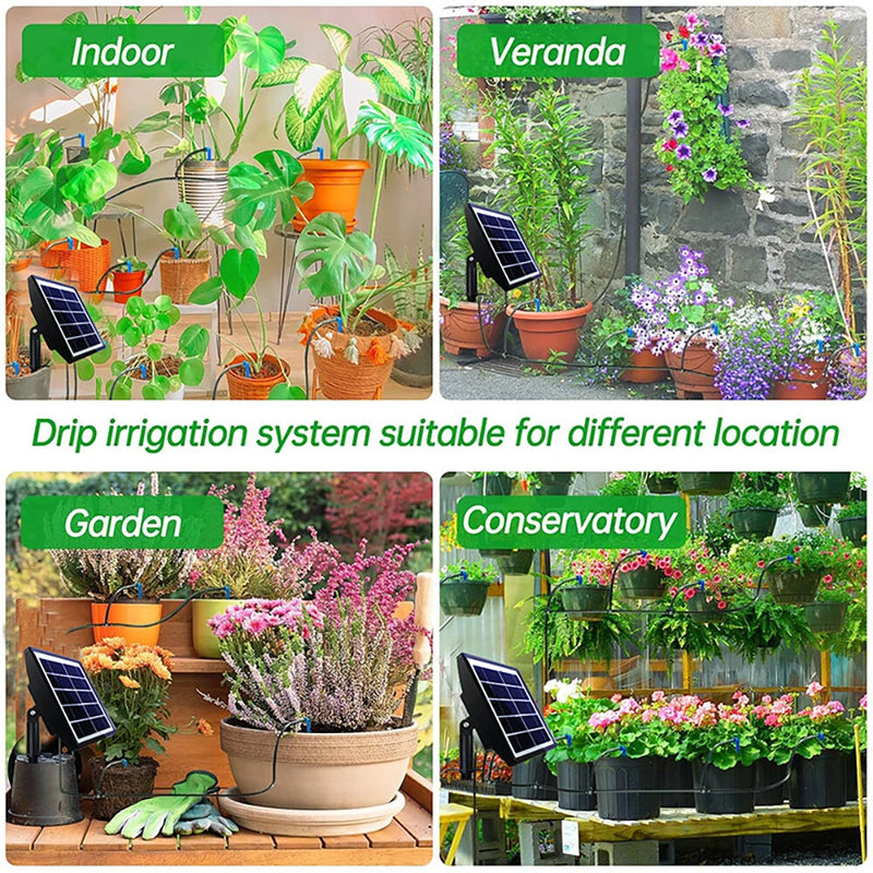Solar Automatic Timed Watering Device Watering Artifact Sprinkler Drip Irrigation Intelligent Control Irrigation Sprinkler System