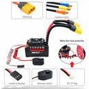 Surpass Hobby Rocket V2 Waterproof 130A/160A Brushless ESC for 1/7 1/8 RC Car Vehicles Model Parts