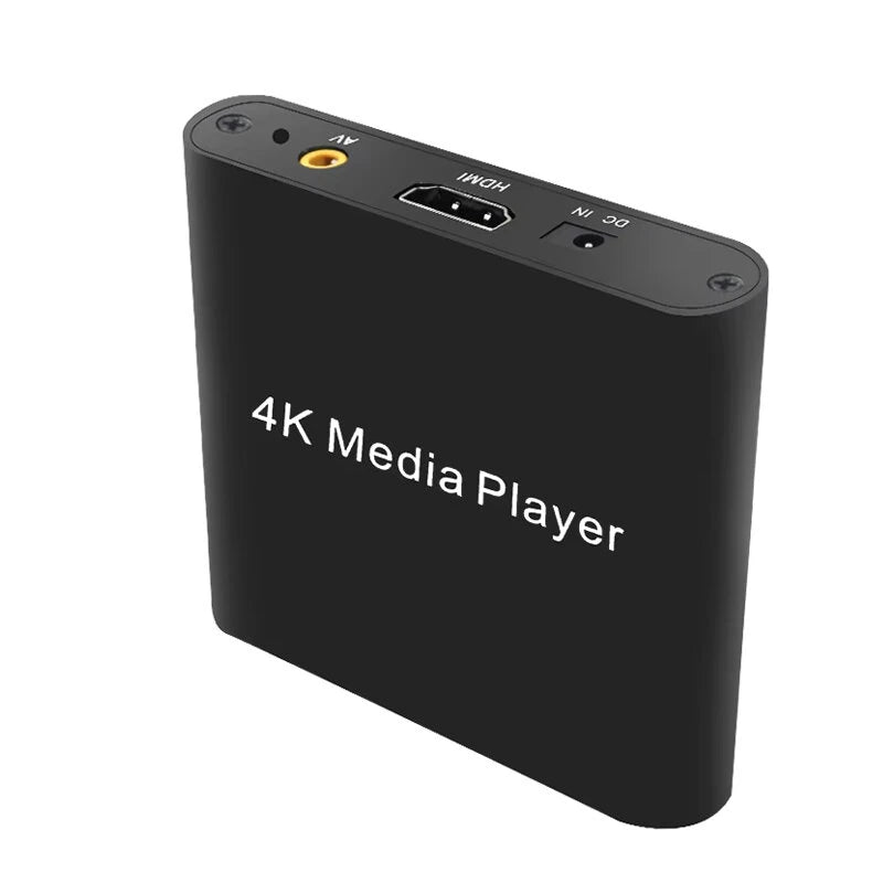 PDM08H Mini Media Player 1080P/4K HD/AD Player Media Box iptv Box Video Multimedia Player Full HD for USB Storage MMC/SD/SDHC Card