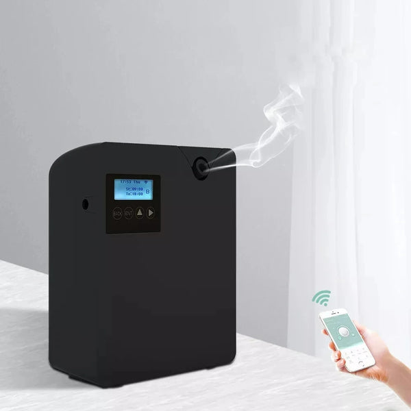 Bluetooth Smart Scent Diffuser Hotel Air Freshener Scent Diffuser Cover 300mL for Home Scent Dispenser Electronic Scent 300-400m Coverage