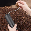 IPRee Manual Portable Coffee Grinder Diamond Grinder CNC Stainless Steel Core Lengthened Handle Double Bearing Adjustable Coffee Bean Grinder