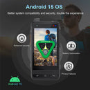 UNIWA F400 Zello POC Walkie Talkie Global 4G Rugged PDA Android 15.0 4-Inch 4GB+64GB 2.5W Loudspeaker 4350mAh PoC SOS Button NFC Two-way Radio