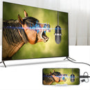 MiraScreen 3-in-1 USB to HDTV Cable 1080P HD Video Conversion Cable Same Screen Cable TV Computer 2 Meters Screen Projection Cable