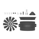 QX-Motor 64mm 12-Blade Ducted Fan EDF Unit CW/CCW With QF2822 2100KV 2300KV 3300KV 4300KV Brushless Motor For RC Airplane Jet