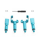 Spring Heightened Extended Landing Gear Skid Shock Absorber Leg Tripod with Propeller Props Blade Set for SJRC F22 / F22S 4K PRO RC Drone Quadcopter