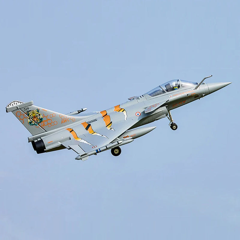 FMS EDF Jet 64mm Rafale V2 740mm Wingspan EPO RC Airplane Fixed Wing Fighter PNP With Reflex V2