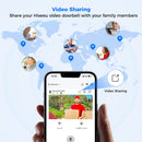 Hiseeu DB2 1080P 2MP WiFi Doorbell Camera IR Night Vision Smart PIR Motion Recognition Two-way Audio IP65 Waterproof 2.4G Wireless Home Ring Video Door Bell