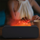 Tevorex 250ML Colorful Flame Aromatherapy Diffuser Dynamic Fire Flame  Cool Mist Humidifier with 7 Colors Light Remote Control Timer and Auto Off Function for Home Office