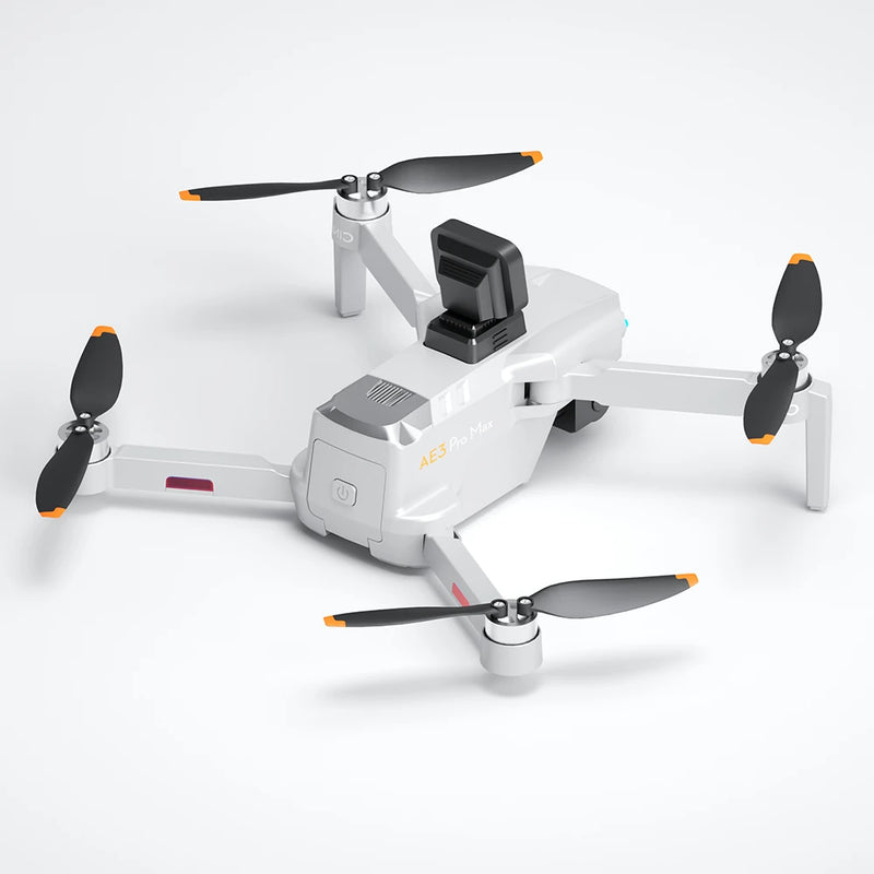 AE3 PRO MAX GPS 3KM Digital FPV with 4K HD Camera 3-Axis EIS Mechanical Gimbal Obstacle Avoidance 7inch Touchable LCD Screen Controller Brushless Foldable RC Drone Quadcopter RTF