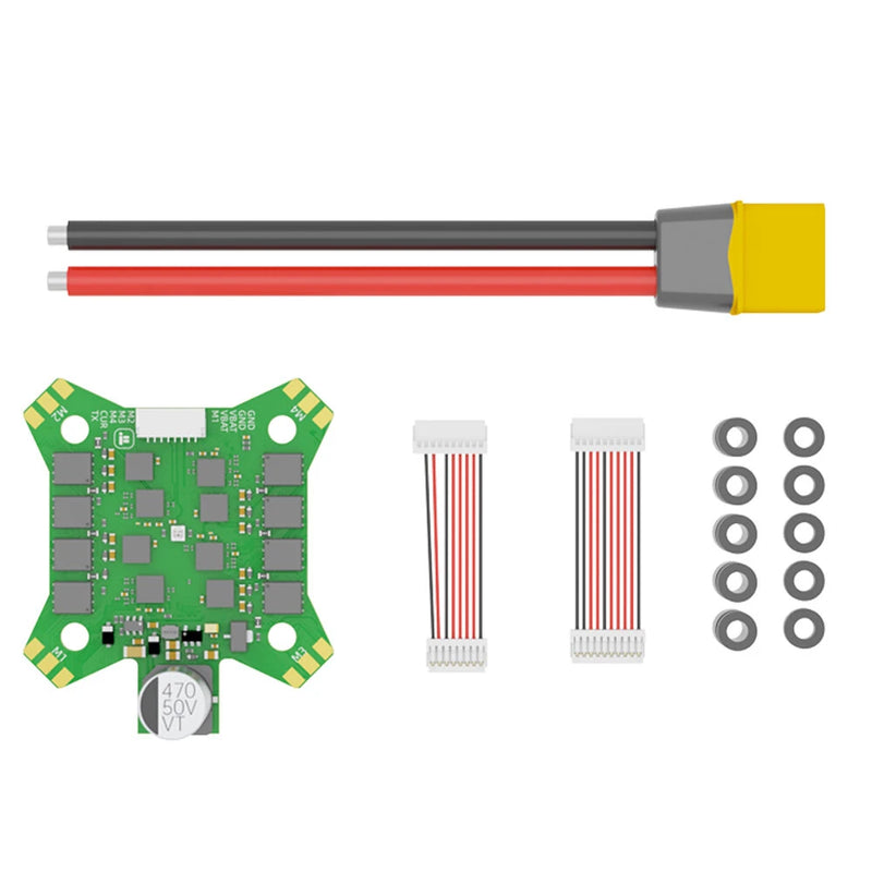 30.5*30.5mm iFlight BLITZ F745 Flight Controller E55 55A BLHeli_32 32Bits 4In1 Brushless ESC Stack for FPV RC Racing Drone