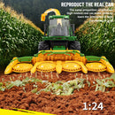 KORODY 6602 RTR 1/24 2.4G 6CH RC Car Harvester Truck Remote Control Farmer Models Smoke Light Sound Vehicles Machine Toys