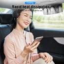2-Speed Car Exhaust Fan 3-Head Cooling Fan Car Air Purifier Radiator Fan Window Vent Cool Ventilation Cooling Fan for Eliminating Odors Reducing Temperature with Exhaust  Deodorizing Function
