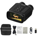 IPRee DT59 4K Night Vision Binoculars 40MP 8X Digital Zoom HD Camera Video 5000mAh Rechargeable 3inch Screen Spotting Scope for Camping & Adventure