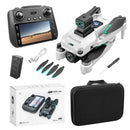 YLR/C S159 GPS 5G WiFi FPV with 5.9inch LCD Screen Controller 720P HD Dual Camera Servo Gimbal 360 Obstacle Avoidance Brushless Foldable RC Drone Quadcopter RTF