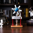 NikolaToy M16CF Hot Air Stirling Engine Model CNC Machined Aluminum Alloy Design Creative Desktop Ornaments Decoration Science Discovery Toys