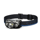 LEM Outdoor 800LM Wave Sensor Headlamp Dual Light Source Ultra-Bright Headlamp Long-Lasting Rechargeable Helmet Lamp for Outdoor Night Fishing Riding