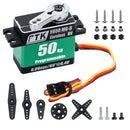 PTK 9850 MG-D 50kg High Torque Metal Digital Servo Waterproof for RC Climbing Car Robot