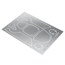 UDIRC UCX2405 UCX2405 PRO 1/24 RC Car Upgraded Parts Metal Body Shell UCX24-P089 Vehicles Models Spare Accessories