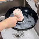 3 in 1 USB Rechargeable Electric Cleaning Brush With Multifunctional Rotary Scrubbing Compact Design For Efficient Household Cleaning Includes 3 Brush Heads 1200MA Battery Capacity