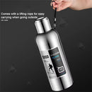 IPRee Large Capacity 1000ml/2000ml Cold Thermal Thermos Tumbler Stainless Steel Insulated Tea Coffee Water Bottle Insulation Flask Pot Travel Mug