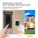 Tuya WiFi 1080P Video Doorbell Camera with Solar Cover 2-way Audio Intercom Video Motion Detect Waterproof Outdoor Wireless Doorbell
