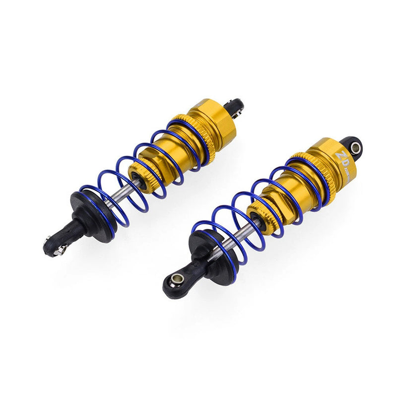 2PCS ZD Racing 7358 Alloy Oil Filled Front Shock Damper Absorber for 1/10 HSP Redcat Hongnor LRP HPI Hobao