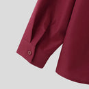 INCERUN Mens Colorblock Patchwork Long Sleeve Shirt Comfortable Soft Fashion Lapel Top Shirt