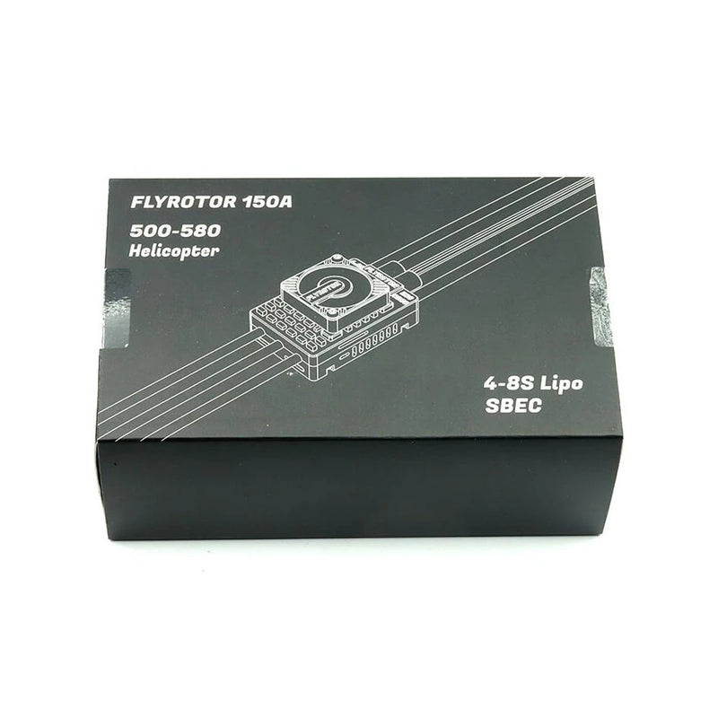 Steam FLYROTOR 150A 4-8S 7.5V-8.5V with Configurator Brushless ESC for 500-580 Class RC Helicopter