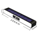 IPRee Outdoor LED Solar Clip-On Landsca Lights Waterproof Street Lantern Motion Sensor Wall Light For Garden Garage Courtyard Staircase Lighting Lamp