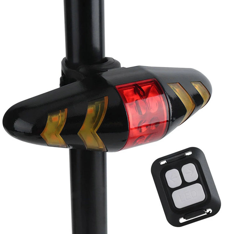 Wireless Rear Lamp Smart Bike Taillight Remote Turn Signal Lights Bicycle LED Taillight Easily Installation Personal Bicycle Part
