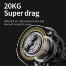 ZANLURE 8000-10000 Big Spinning Fishing Reel Drag 20KG Powerful Long Cast Rust-proof Seawater-proof Fishing Rod Reel Tools