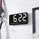 Large Display Led Digital Wall Clock Brightness Adjustable Voice Control Display Temperature Desktop Alarm Clock