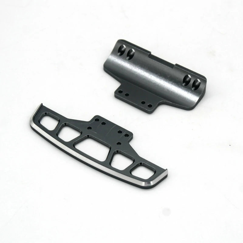 1/28 Metal Upgrade Parts Front And Rear Bumpers For Wltoys 284131 RC Car