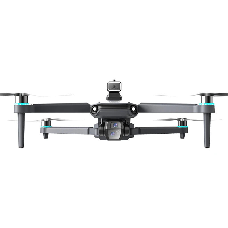 ZLL Beast SG603 PRO GPS 5G WiFi FPV with 4.5inch Touchable LCD Screen Controller Voice Broadcast 720P HD Dual Camera Servo Gimbal 360 Obstacle Avoidance One-Key Airdrop Brushless Foldable RC Drone Quadcopter RTF