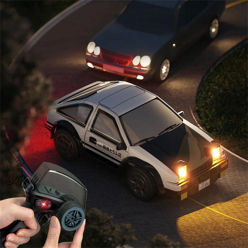 SMRC K14 RTR 1/64 2.4G 4WD Drift RC Car Mini Race LED Light Radio Control High-Speed Motor Full Proportional On-Road Racing Vehicle Model Boys Gifts Desktop Micro Toys