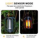 IPRee Solar Camping Light Outdoor Hanging Lamp Tripod Ambient Light 2Power Supply 4Light Modes for Camping,Emergency,Garden Decor
