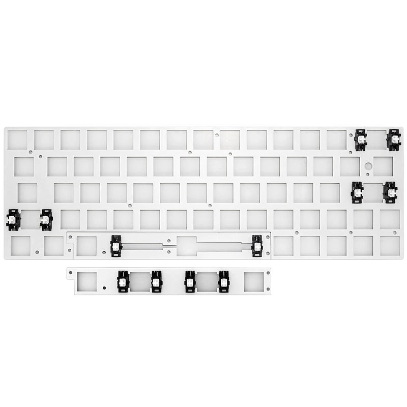 SKYLOONG GK64X GK64XS Keyboard Kit RGB Hot Swappable 60% Programmable bluetooth Wired Case Customized Kit PCB Mounting Plate Case with Replacable Space Key