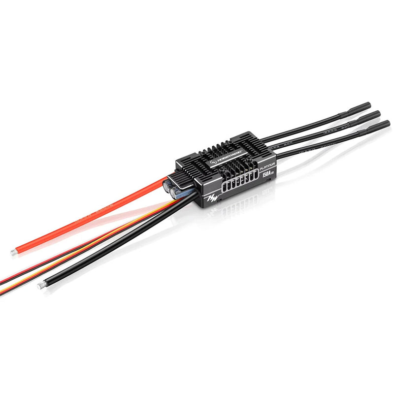 Hobbywing Platinum HV 150A V5.1 3-8S Switchable 5-8V 10A BEC Brushless ESC Speed Controller For 520-580 Class Electric RC Helicopter