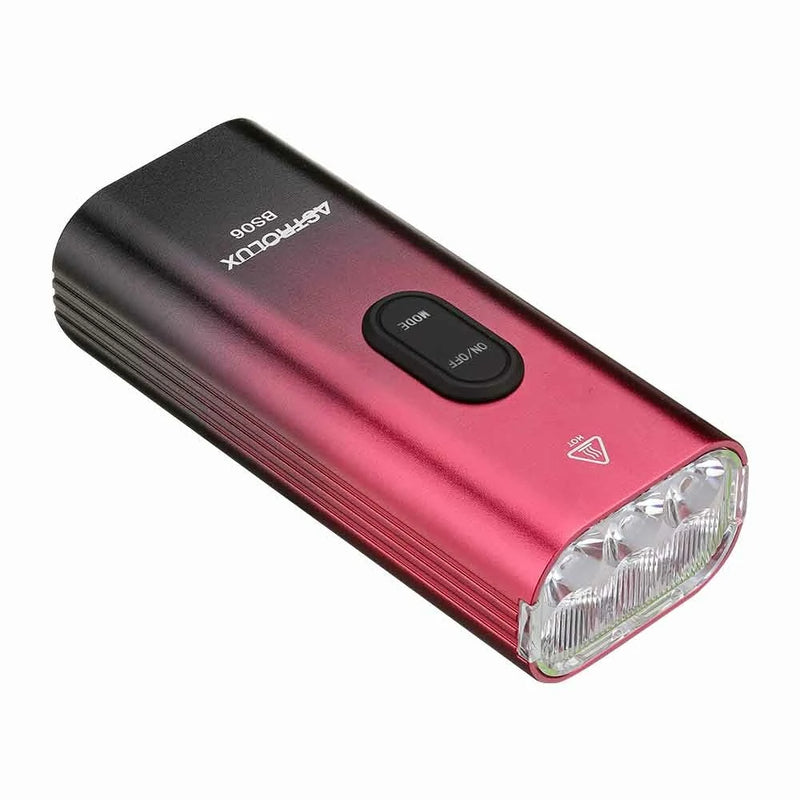 Astrolux BS06 2000Lm Brightness Bike Headlights 6 LED Large Beads 10000mAh Battery Dual Distance Beam Design IPX6 Waterproof 5 Light Modes Type-C Fast Charge Easy to Install Bicycle Front Light Flashlight