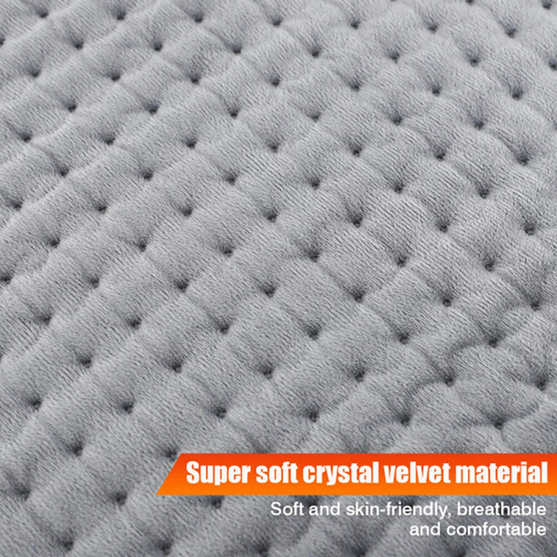 30x60cm Multi-function Washable Electric Blanket with 10 Heating Mode Adjustable Temperature Heating Pad Soft Warm Blanket Overheating Protection