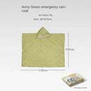 2 Person Emergency Shelter Bivy Survival Tent Kit Mylar Tube Tent Sleeping Bag Waterproof Outdoor SOS Thermal Blanket Reusable